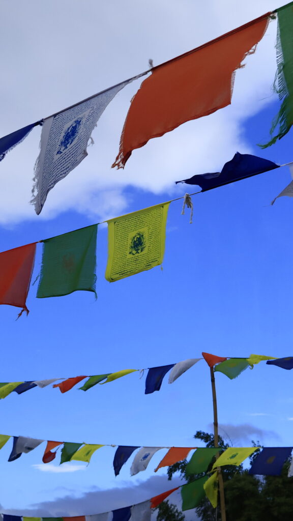 Tibetan prayer flags